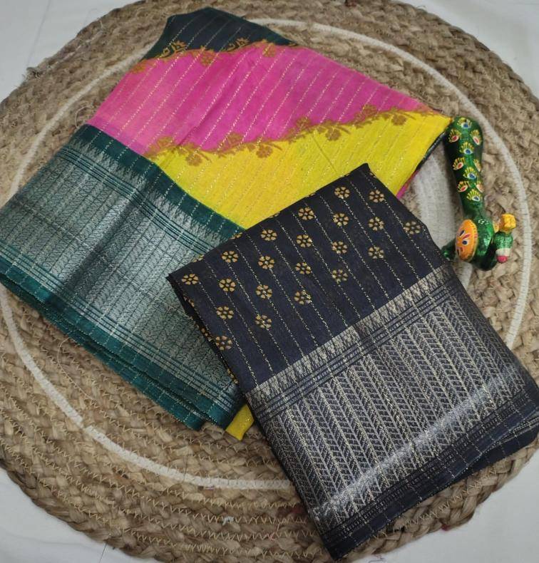 GC multi colour mil Saree suppliers in Delhi